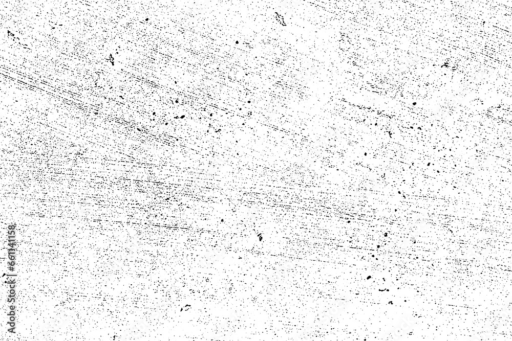 Abstract dusty and grungy scratch texture material or surface. The particles of charcoal splatted on white background. black dust particles explode isolated on white background - obrazy, fototapety, plakaty 