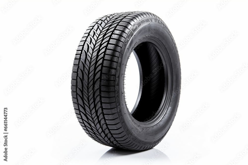 Rubber vehicle tire on white background, car tire isolated, car tire closeup, car tire in white background Rubber vehicle tire on white background, car tire isolated, car tire closeup, car tire in white background