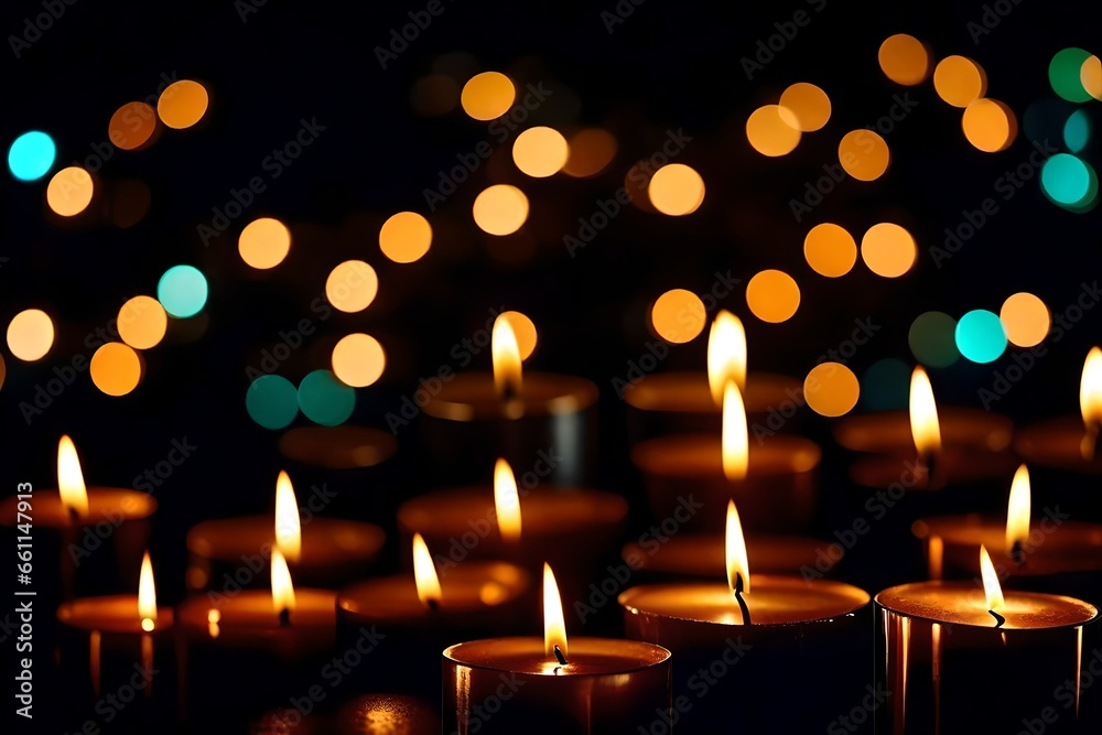 candles in the dark candles in the dark