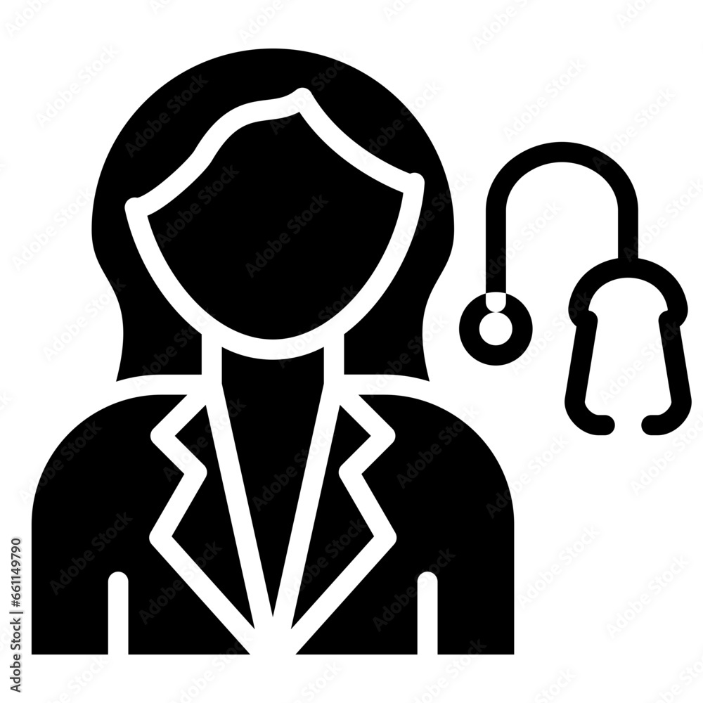 Nurse Icon Style Nurse Icon Style