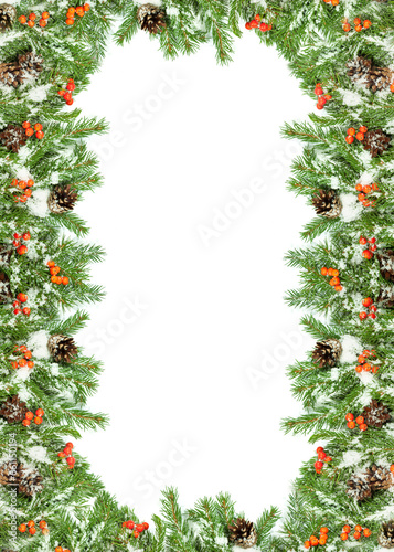 Christmas background. Eve framework