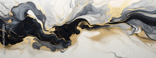 Wallpaper Mural Gold abstract black marble background art paint pattern ink texture watercolor white fluid wall. Abstract liquid gold design luxury wallpaper nature black brush oil modern paper splash painting water. Torontodigital.ca