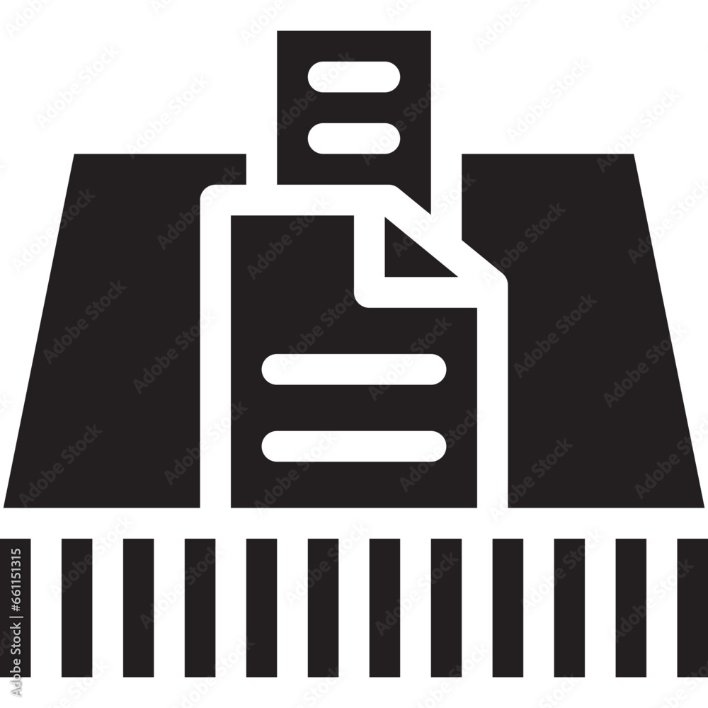Archive icon flat vector illustration Archive icon flat vector illustration