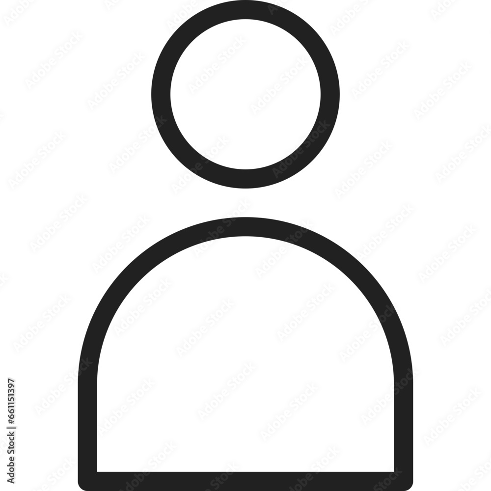 User icon flat vector illustration User icon flat vector illustration