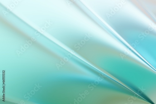 Blue and green shiny fabric texture background. 3d rendering.