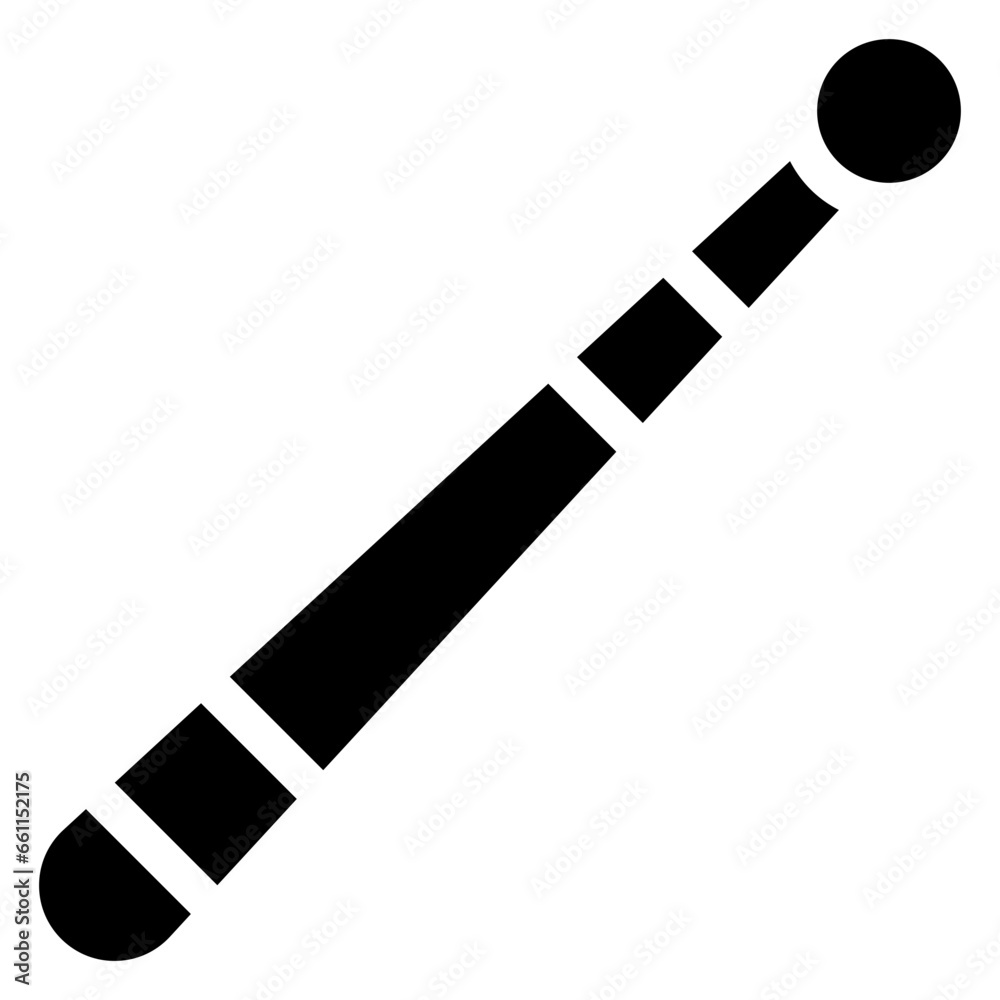 Pointer icon flat vector illustration Pointer icon flat vector illustration