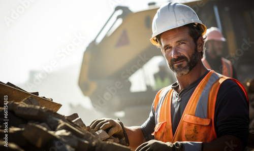 Portrait of a Dedicated Construction and Related Worker: Building the Future