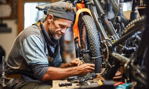 Gears & Grind: Day in the Life of a Bicycle Repairer.