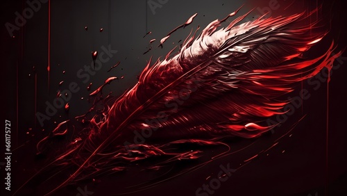 Blood Feather Wallpaper photo