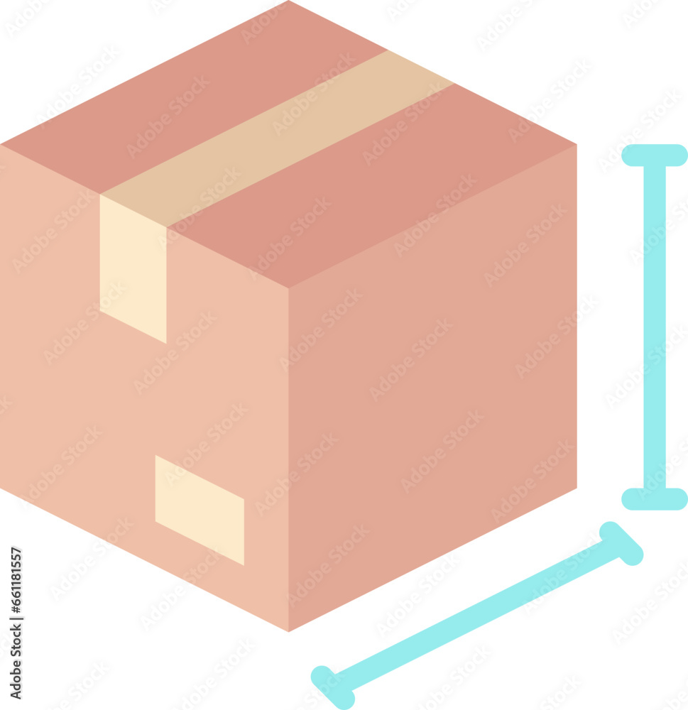 Parcel size icon Parcel size icon