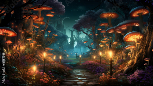 Enchanted Halloween Forest: Bewitched by Moonlight, Halloween Night | SCARY night | Scary forest | danger, scary moon