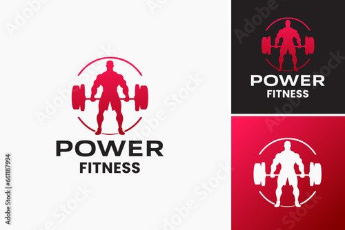 Power Fitness Logo Design template, is a suitable option for businesses or individuals in the fitness industry who are looking for a strong