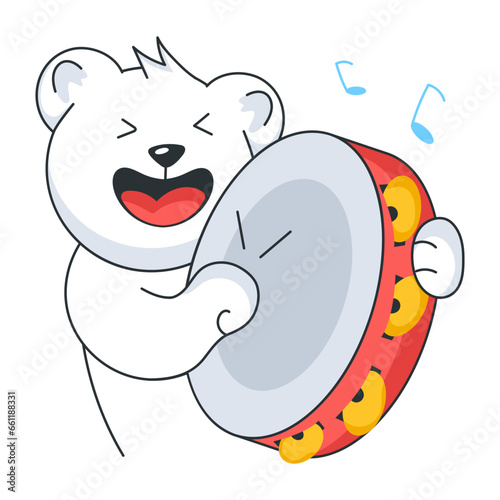 Tambourine Instrument 