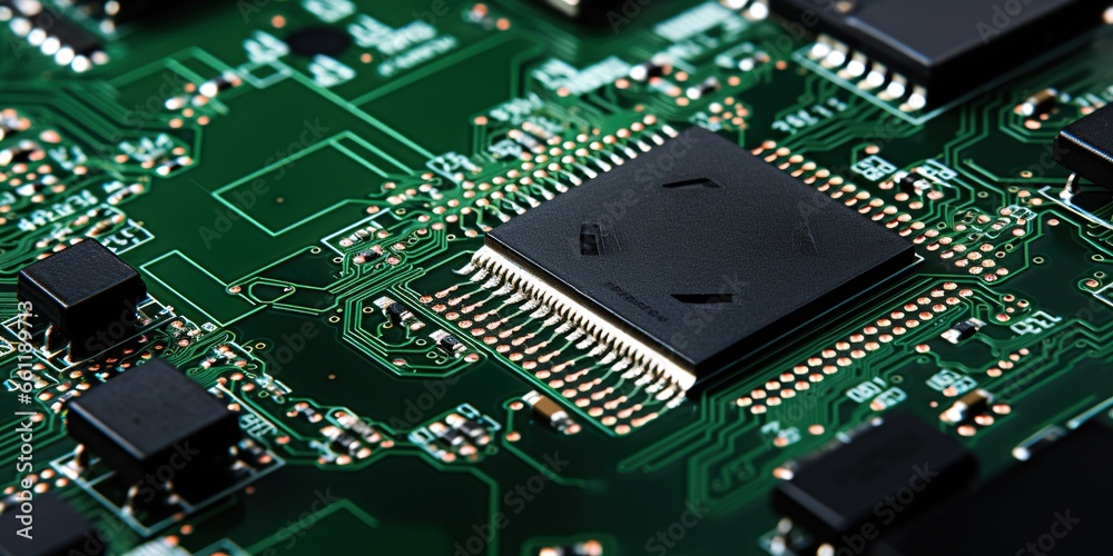 High-quality, detailed image of the circuit board of a yet-to-be-released revolutionary tech device , concept of Cutting-edge technology High-quality, detailed image of the circuit board of a yet-to-be-released revolutionary tech device , concept of Cutting-edge technology