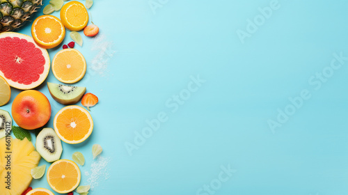 AI, colorful, commercial, food, fresh, fruits, health, healthy, lifestyle, nutrition, photorealistic, powerpoint, vibrant