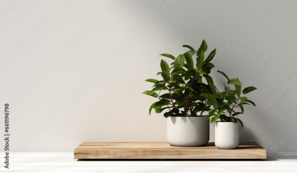 Plant on the table