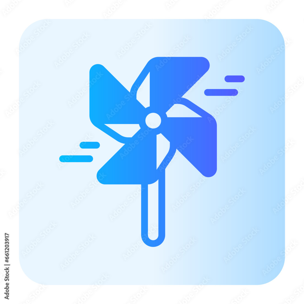 pinwheel gradient icon pinwheel gradient icon