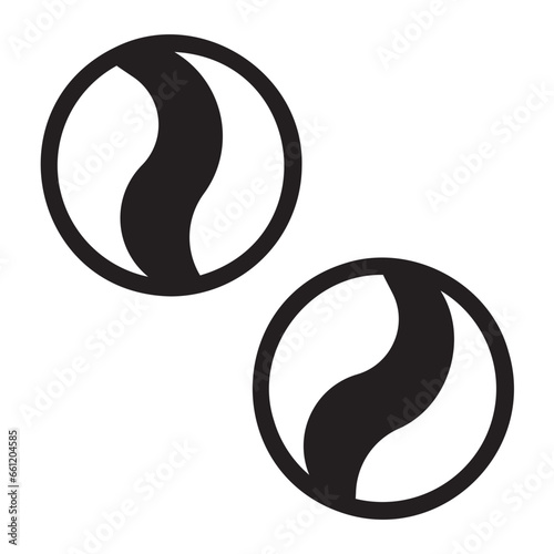 marbles glyph icon
