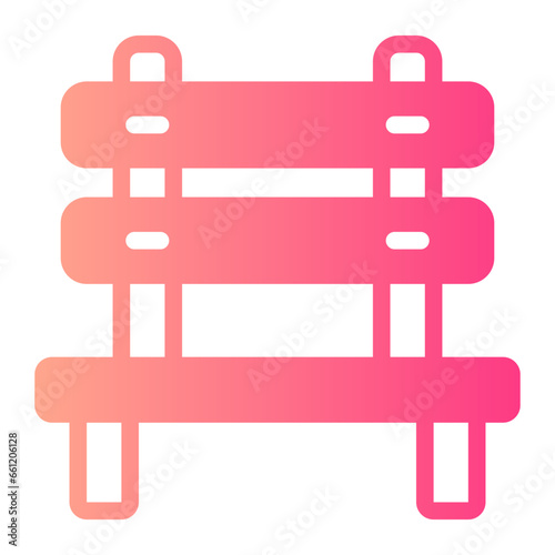 bench gradient icon