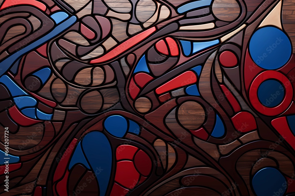 seamless pattern with stained glass tiles seamless pattern with stained glass tiles