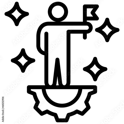 Leadership Competency Outline Icon