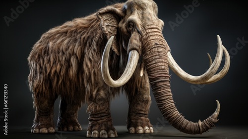 Giant armored mammoth photo