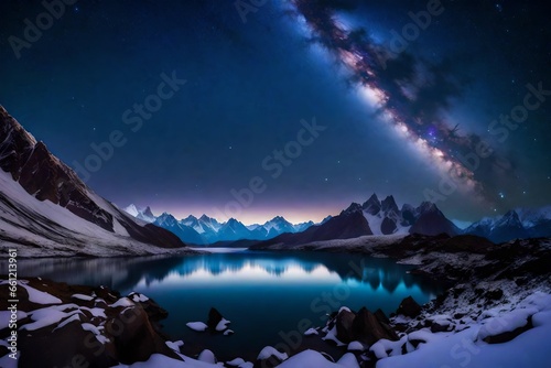 Tranquil Meditation Under the Milky Way