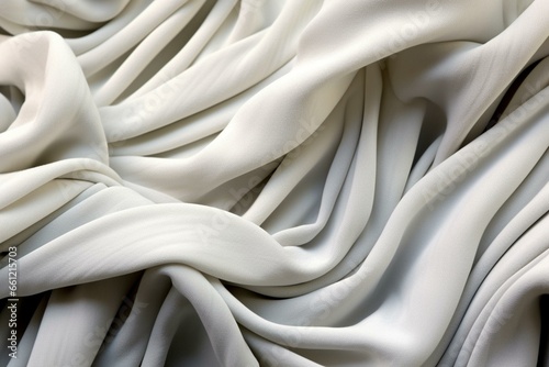 fabric with creases and folds, vivid undulating surface. Generative AI