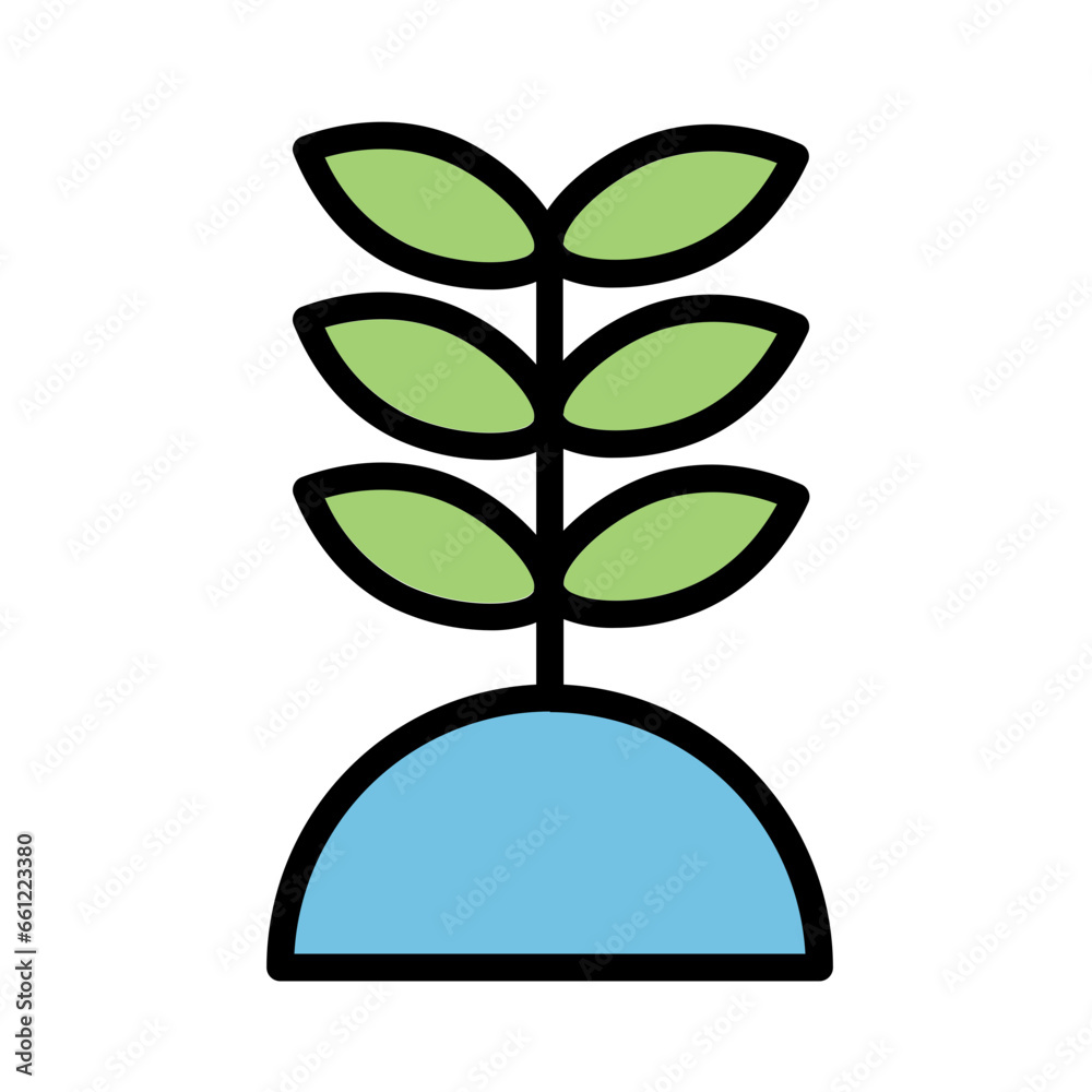 Gardening Plant Sprout Icon