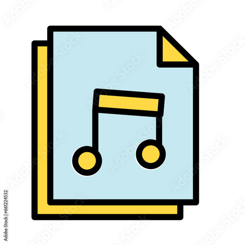 Audio Folder Files Icon