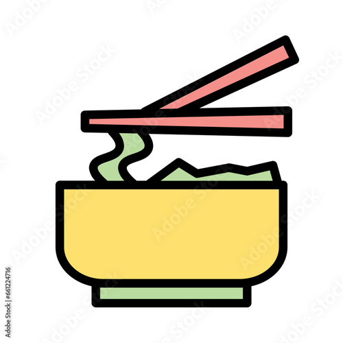 Cuisine Noodle Bowl Icon