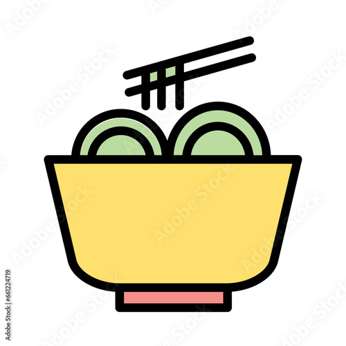 Cuisine Noodle Bowl Icon