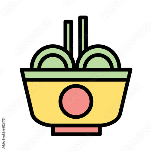 Cuisine Noodle Bowl Icon