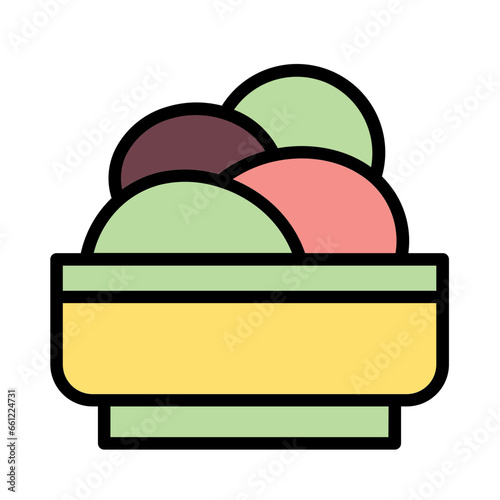 Dumpling Cuisine Food Icon