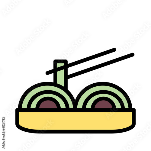 Korean Soba Bowl Icon