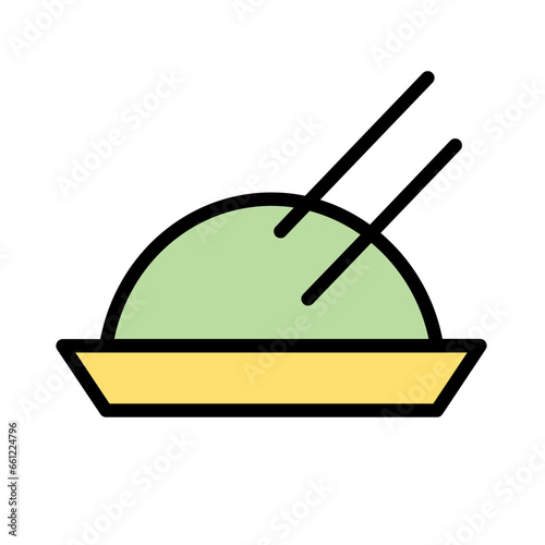 Rice Bowl Food Icon