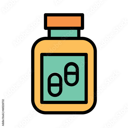 Bowl Herbs Medicine Icon