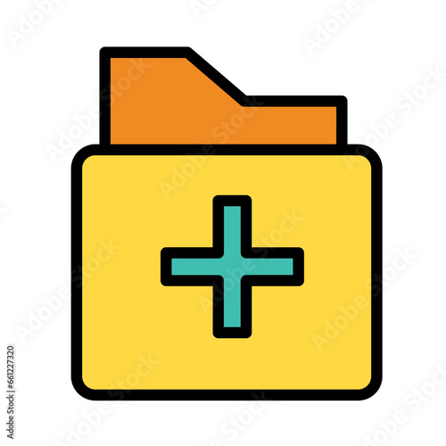 Medical History Folder Icon