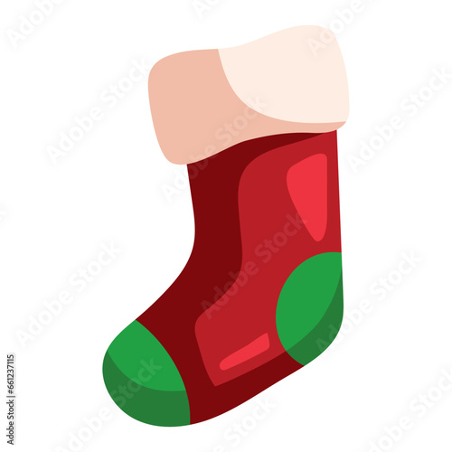 christmas red sock