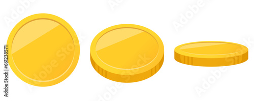 コインのベクターイラスト