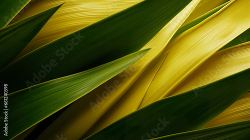 Abstract corn leaf background in macro view. Extreme macro of corn leaves in abstract texture. Corn leaf wallpaper.