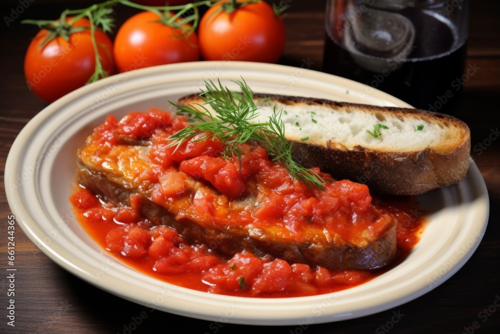Sild i Tomat: A Deliciously Tangy Danish Delicacy, Savory Pickled Herring in Tomato Sauce, Showcasing Nordic Tradition and Vibrant Scandinavian Gastronomy Sild i Tomat: A Deliciously Tangy Danish Delicacy, Savory Pickled Herring in Tomato Sauce, Showcasing Nordic Tradition and Vibrant Scandinavian Gastronomy