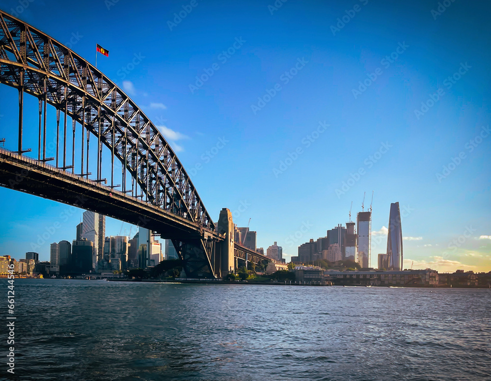 Fototapeta premium city harbour bridge