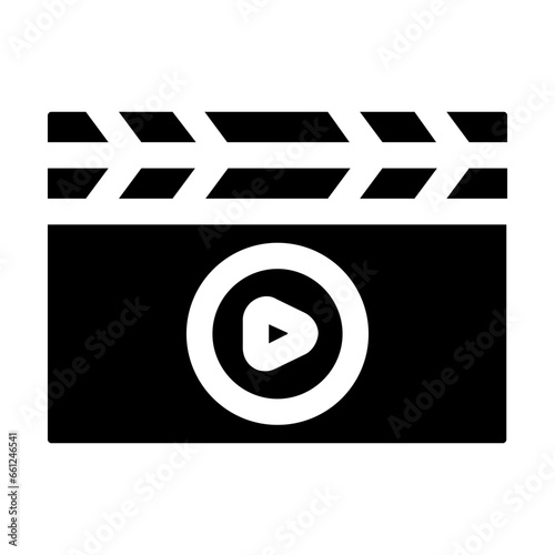 clapperboard icon