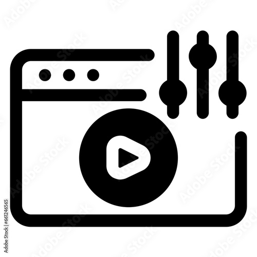 video edition icon