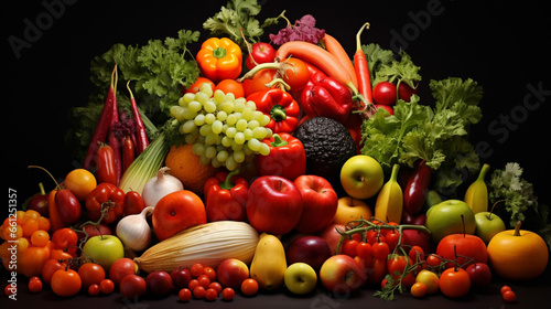 Delicious Fresh Fruits and Vegetables