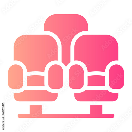 chair Gradient icon