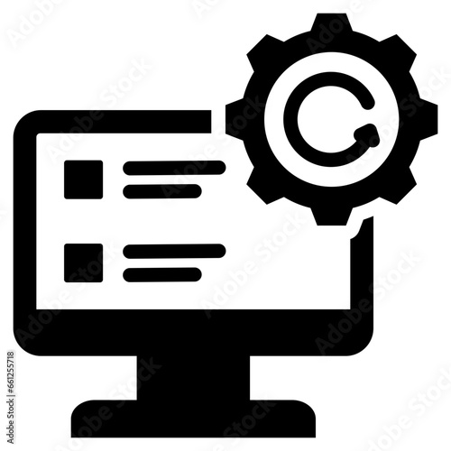 Application Availability Glyph Icon