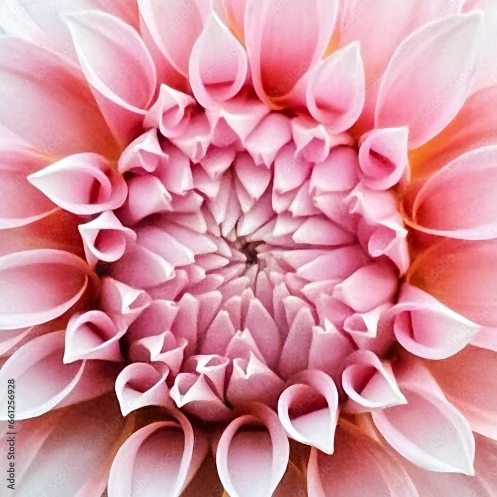 Fototapeta premium pink dahlia flower