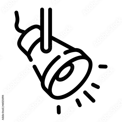 spotlight Line Icon